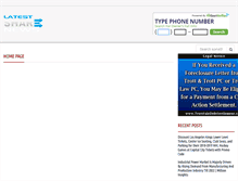 Tablet Screenshot of latestsharenews.com